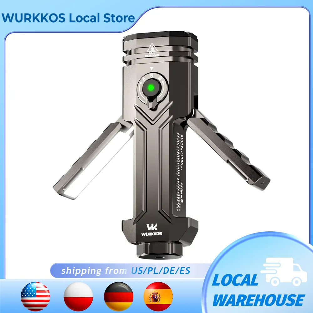 Wurkkos HD02 LED Camping Lamp For Outdoors Portable Lighting