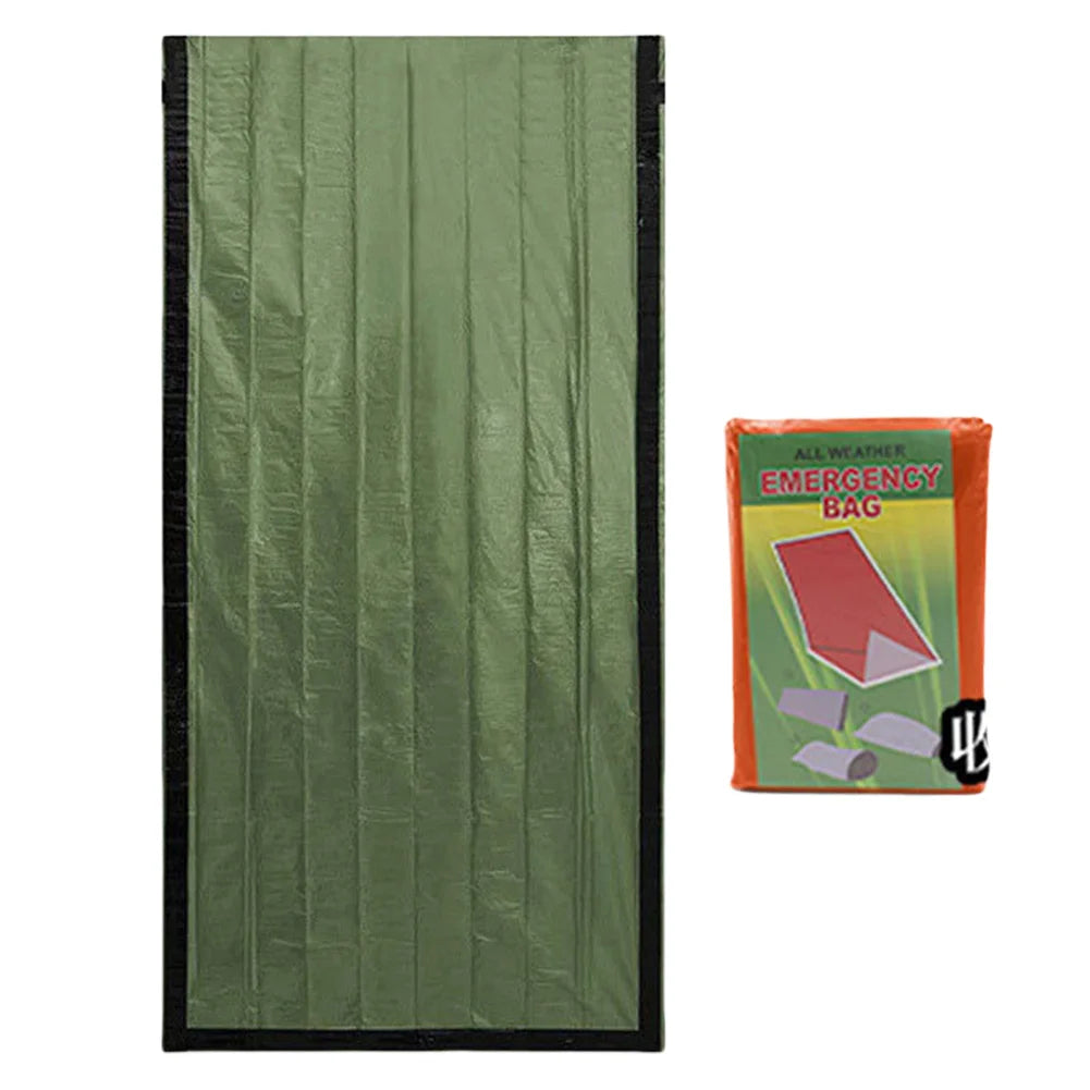 APWIKOGER Emergency Mylar Thermal Blanket Survival Sleeping Bag