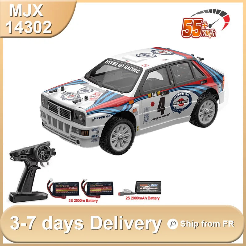 BEYONDSKY MJX 14302 Off Road 4WD Brushless RC Car Racing