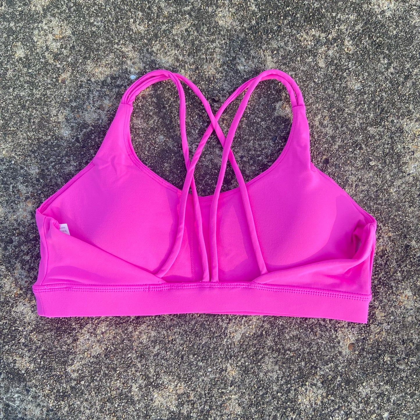 Women Cross Training Bra With Chest Pad For Gym Yoga