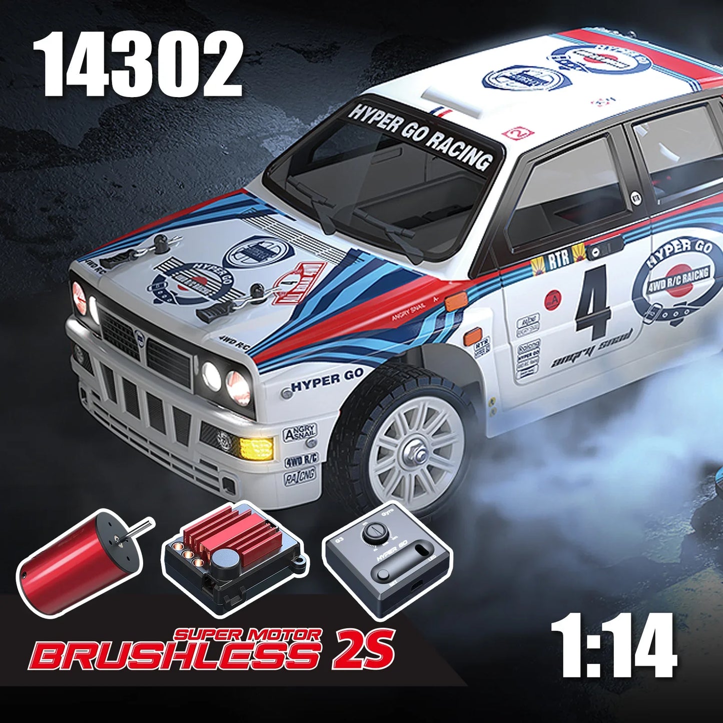BEYONDSKY RC Car Brushless Motor 4WD Off Road Vehicle