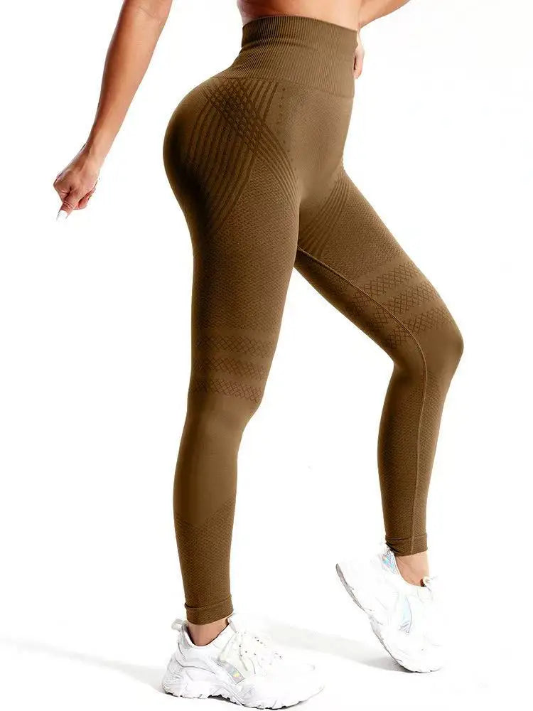 Seamless High Waisted Leggings With Butt Lifting Anti Cellulite For Women Gym