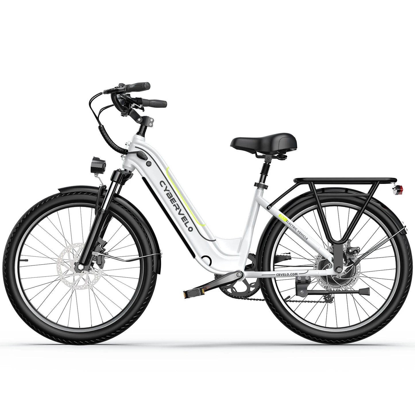 CYBERVELO Step-Through 1000W Peak 48V 25Ah Electric Bike EK7