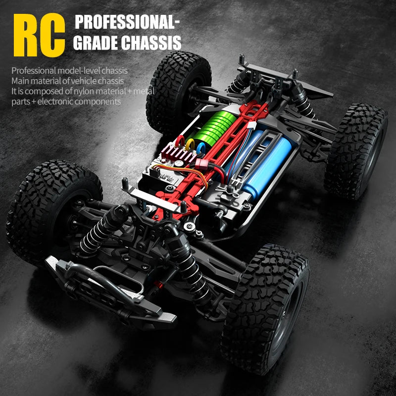 WLtoys 1 16 4WD Brushless RC Vehicle 70kmh Off Road