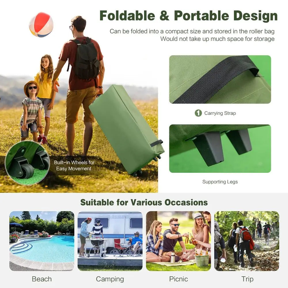 YTYIN 5in1 Camping Tent Cot With Awning And Air Mattress