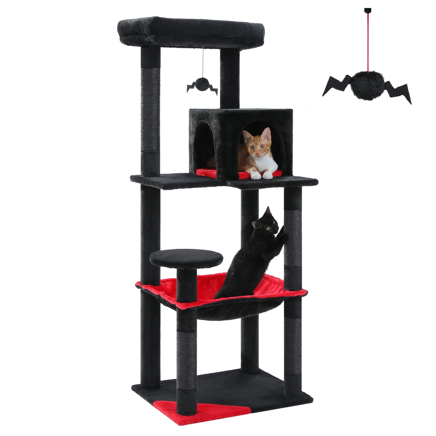 PAWZ Road Cat Tree Indoor Five Level Tower Cozy Condo