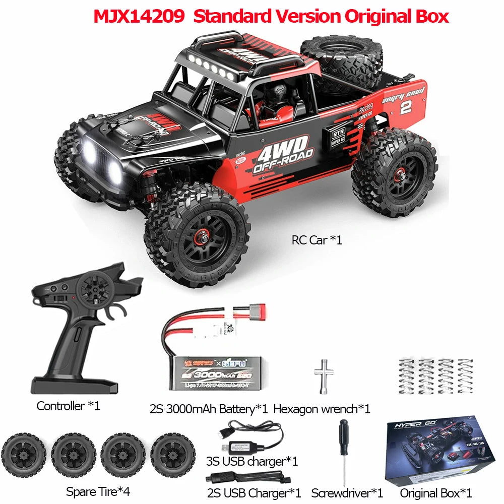 Jyscend Remote Control RC Car 4WD Off Road Brushless Truck