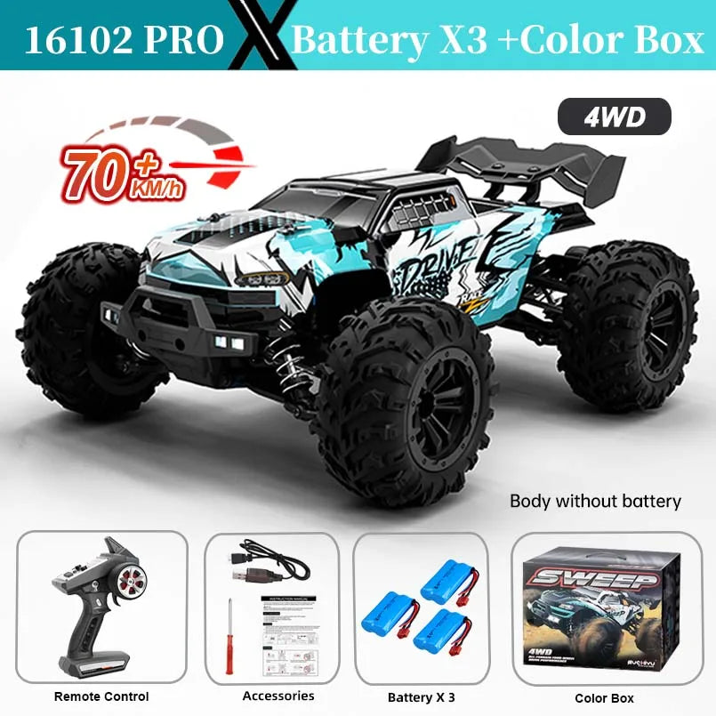 RC Offroad 4x4 1:16 Brushless Car 2.4GHz High-Speed