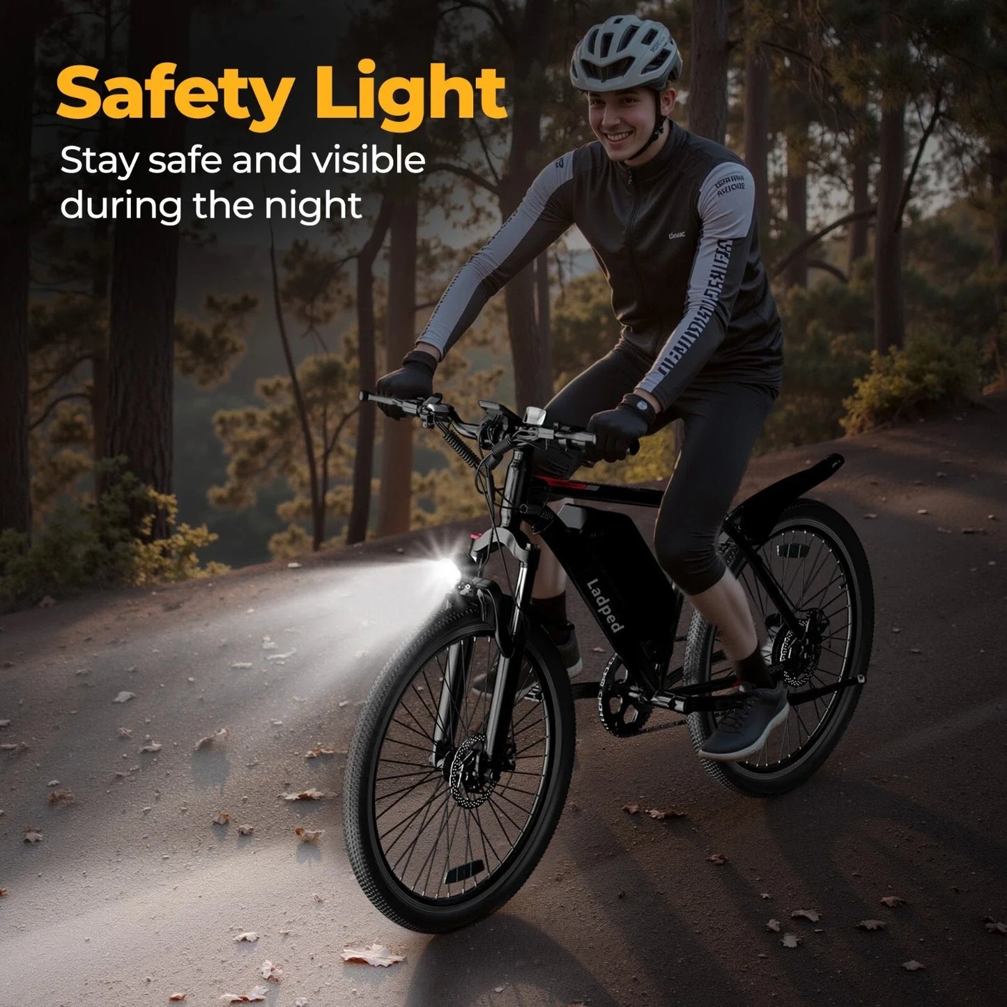 Ladped 750W Electric Mountain Bike Long Range All Terrain