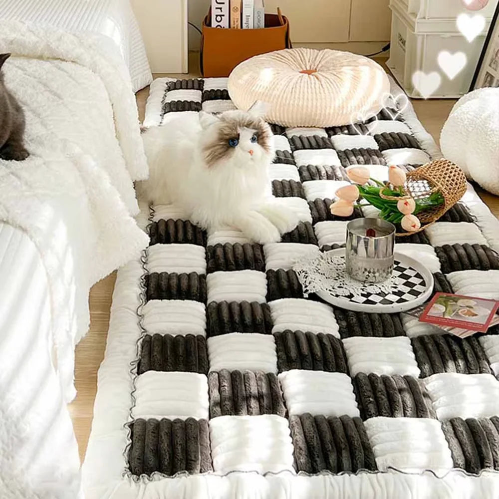Warm Pet Bed Mat Car Seat Cover Anti Slip Washable Cushion