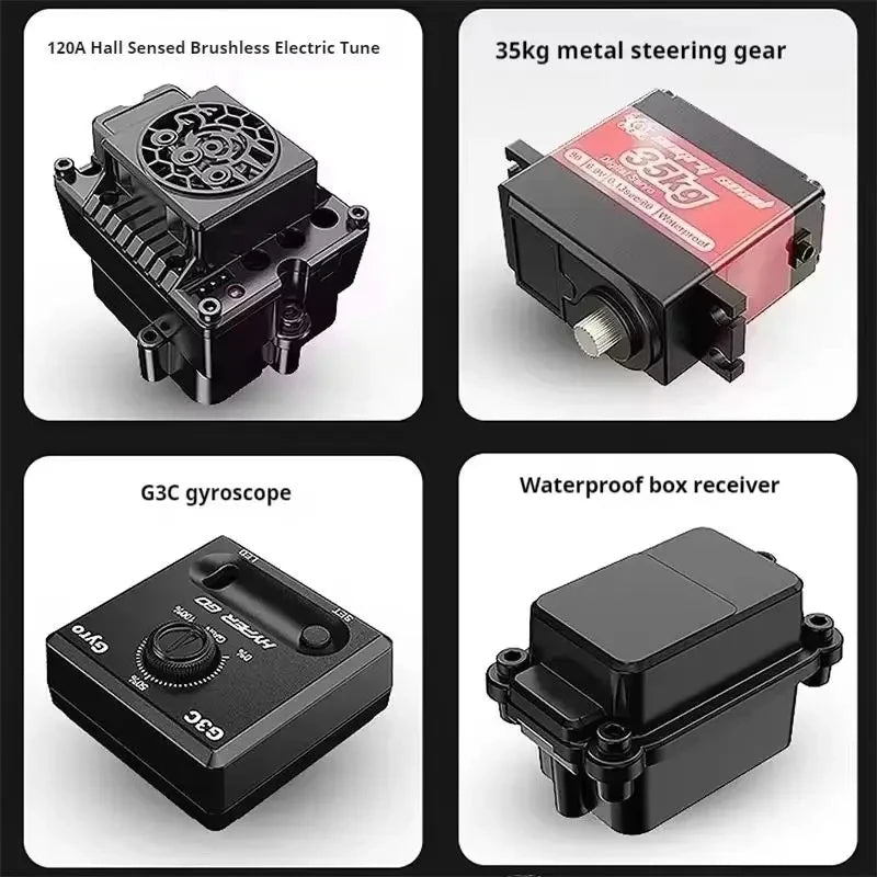 Jyscend Hyperr Go High Speed Brushless RC Car 4WD Drift