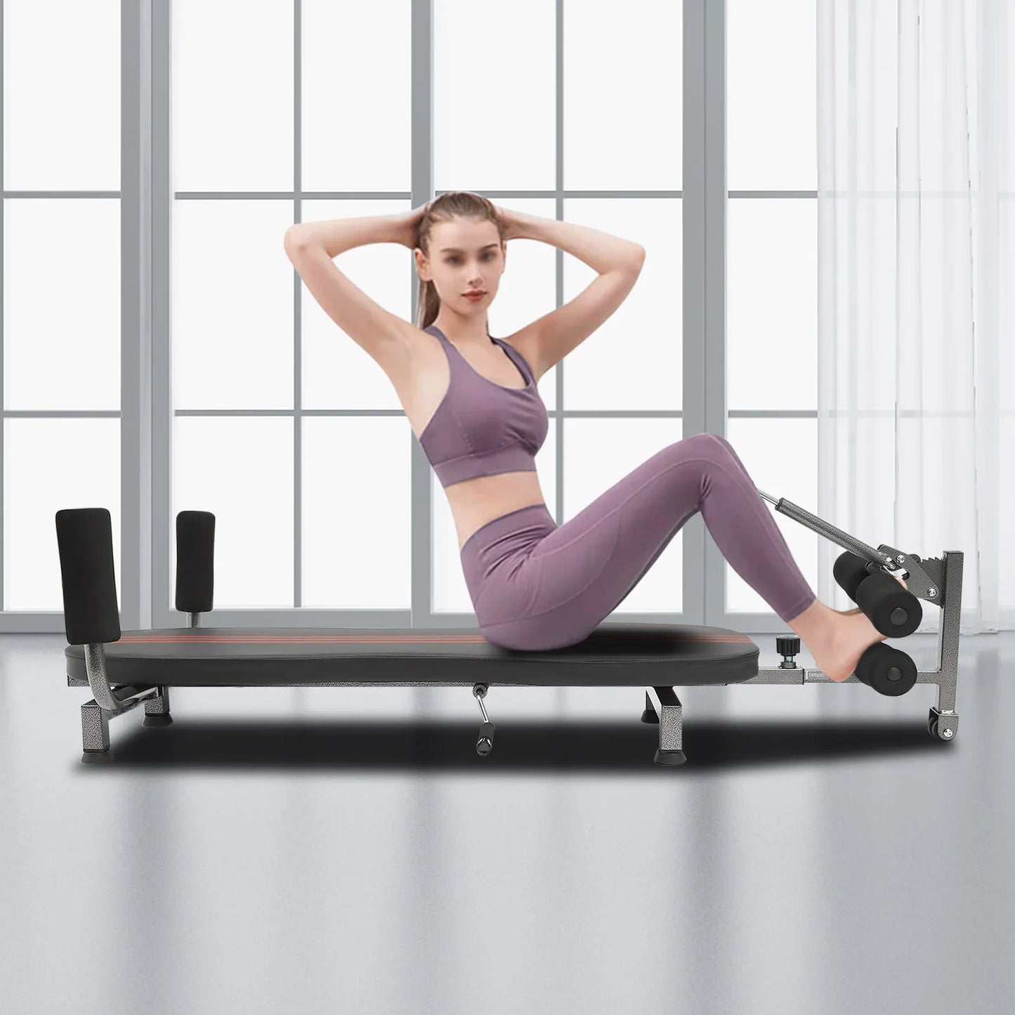Back Stretch Decompression Inversion Table Bench With 330 Lbs Capacity