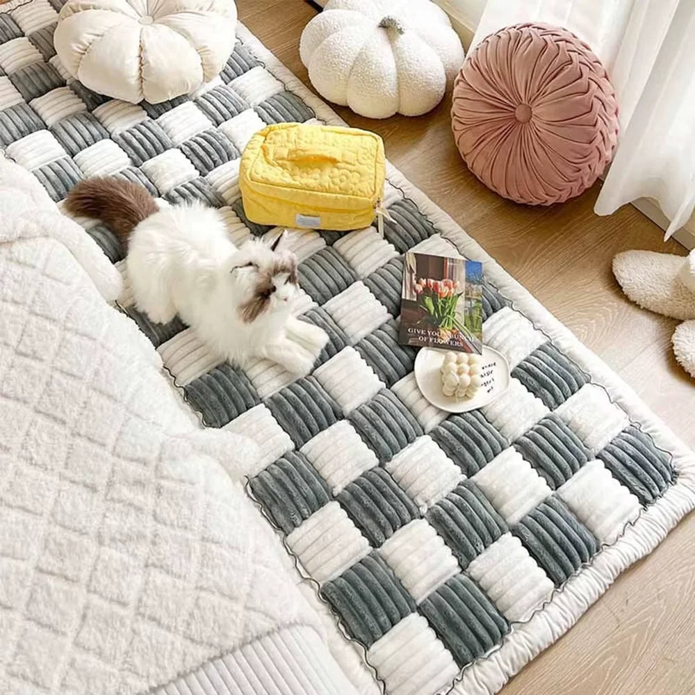 Warm Pet Bed Mat Car Seat Cover Anti Slip Washable Cushion